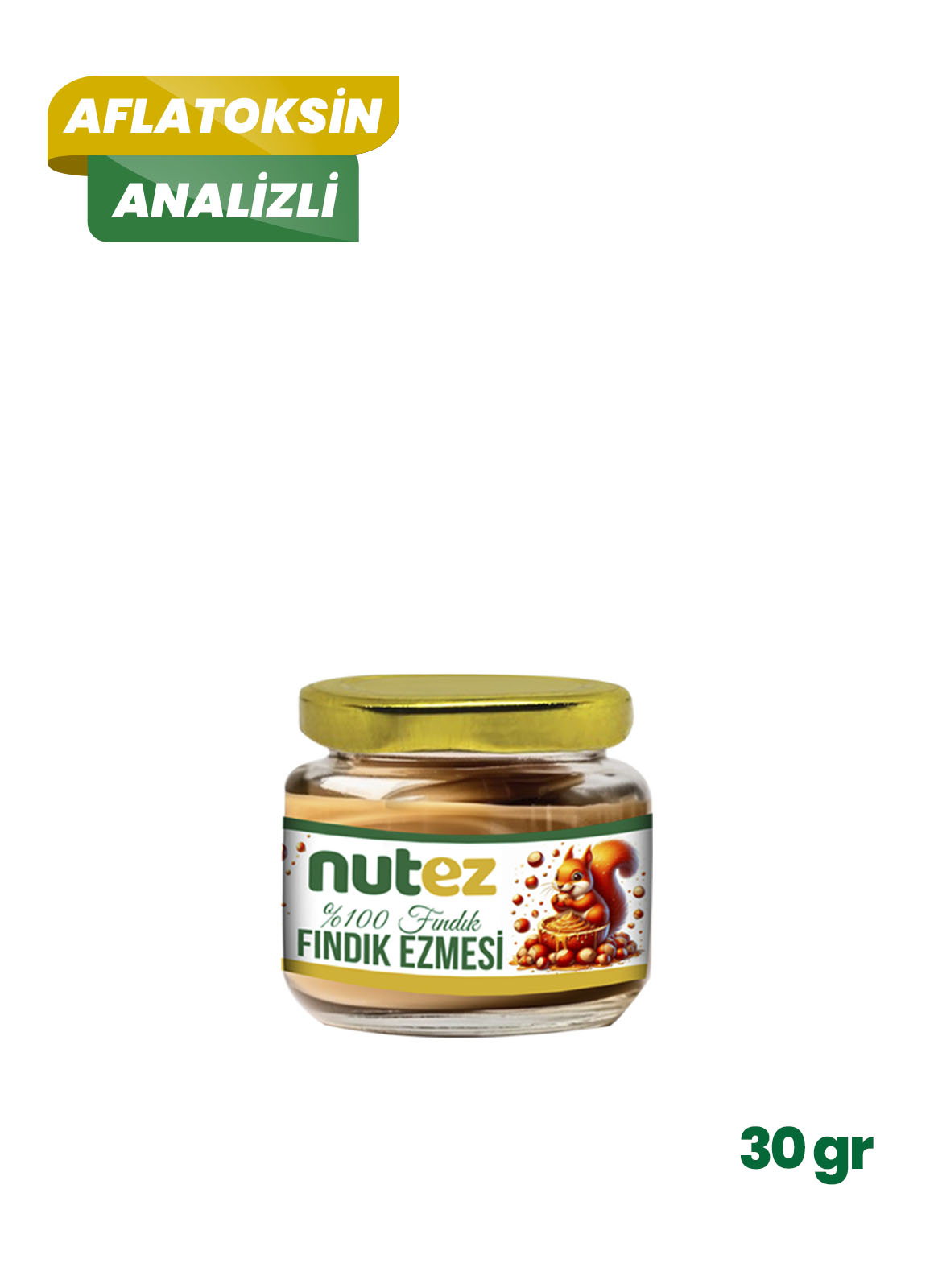 Fındık Ezmesi 30 Gr. Şekersiz